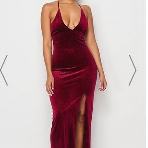 TeezeMe Velvet Dress